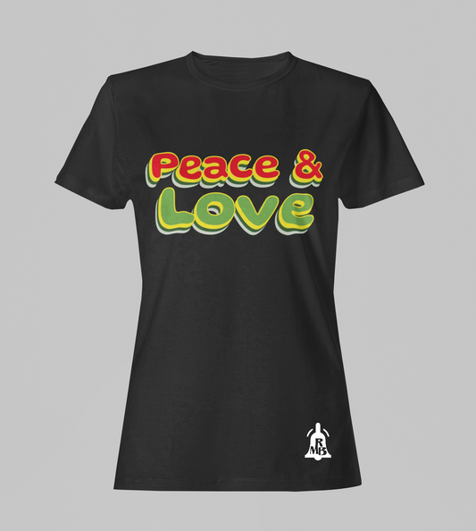 Women's Peace & Love Tee