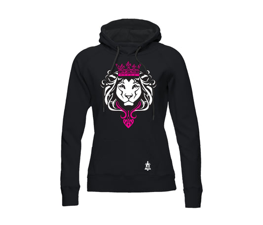 Women's Lioness with Hot Pink Crown