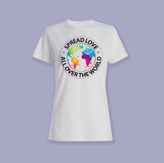 Spread Love All Over The World Tee